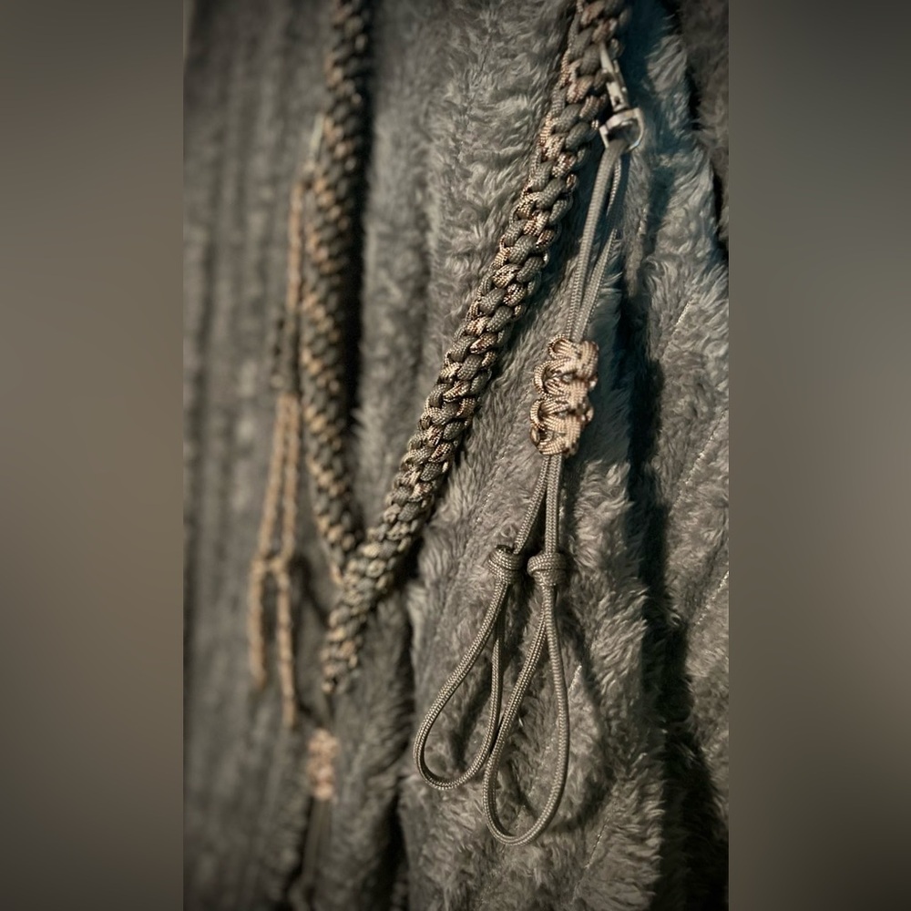 Duck and Goose Call Lanyard in Grey and Camo